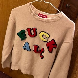 Medium supreme sweater, great condition, worn once, bought for $350